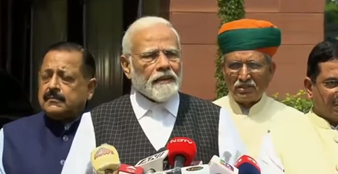modi on manipur violence